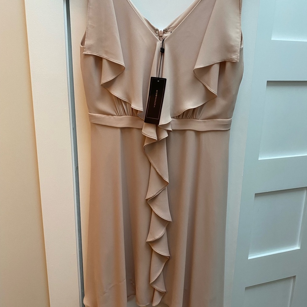 BGBG formal dress in a size 8 , soft nude pinkish color